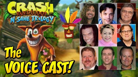 crash bandicoot voice actor